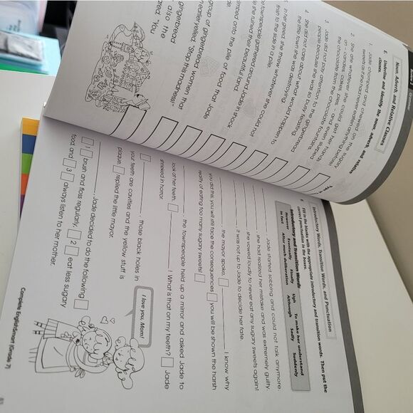 English Workbooks Grade 7 ELA Workbooks Educational Resources - Set of 2 #0370 - Picture 10 of 12